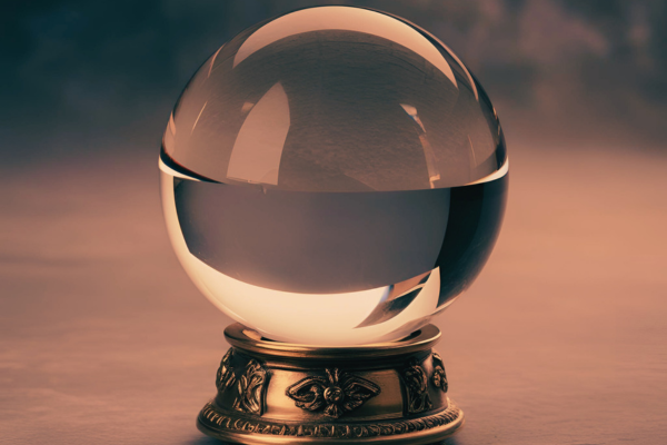 Kristallen bol - symboliseert helderheid en inzicht in communicatie
